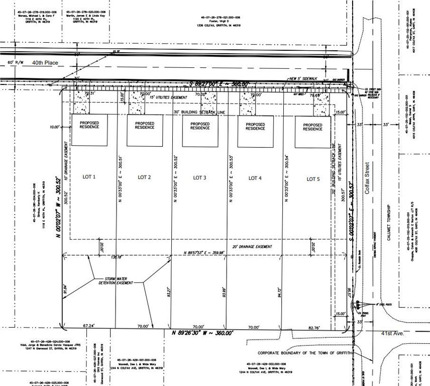 1001 E 40th Place, Griffith, IN 46319