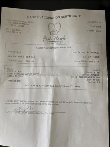 15604 STARLING CROSSING DRIVE, Lithia, FL 33547