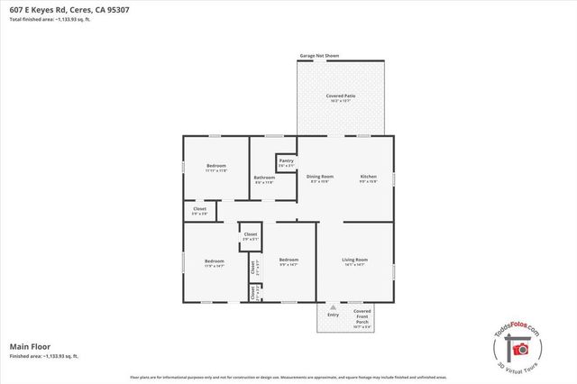 607 E Keyes Rd, Ceres, CA 95307