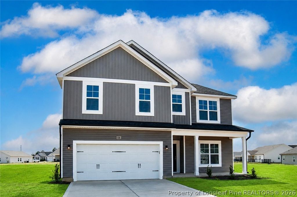 68 Mossy Bridge Court, Lillington, NC 27546 — exterior