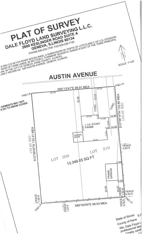 Image 1 of property listing at LOT 209 Austin Avenue, Geneva, IL 60134
