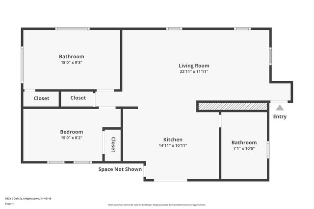 8833 S Oak Street, Knightstown, IN 46148