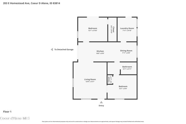 203 E Homestead Ave, Coeur D'alene, ID 83814