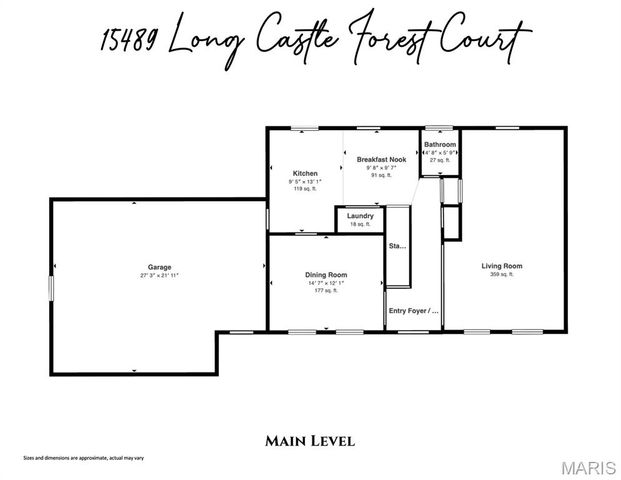 15489 Long Castle Forest Court, Chesterfield, MO 63017