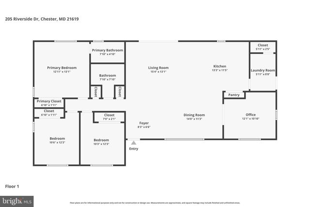205 RIVERSIDE DR, Chester, MD 21619