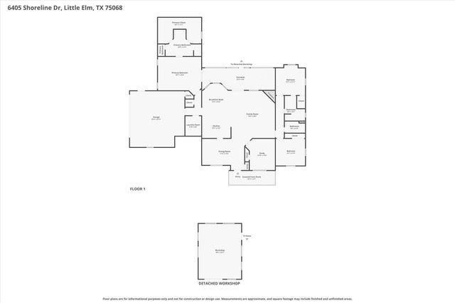 6405 Shoreline Drive, Little Elm, TX 75068