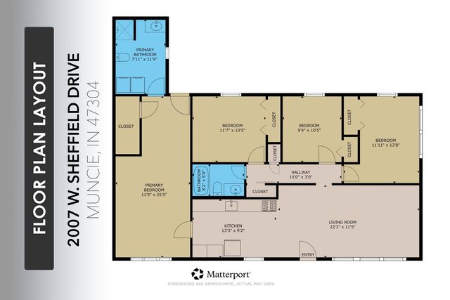 2007 W Sheffield Drive, Muncie, IN 47304