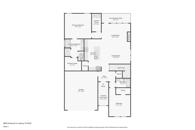 9808 Fall Brook Drive, Aubrey, TX 76227