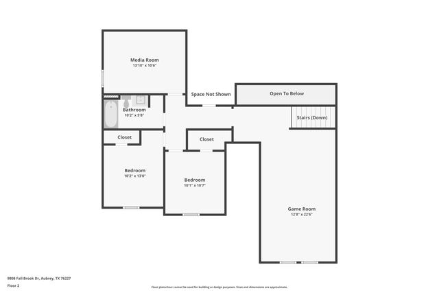 9808 Fall Brook Drive, Aubrey, TX 76227