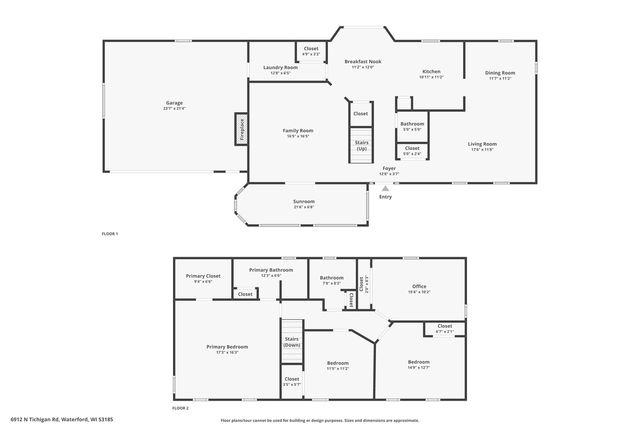 6912 N Tichigan ROAD, Waterford, WI 53185