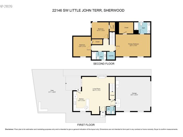 22146 Sw LITTLE JOHN Ter, Sherwood, OR 97140