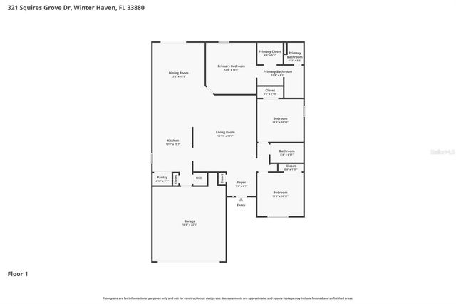321 SQUIRES GROVE DRIVE, Winter Haven, FL 33880
