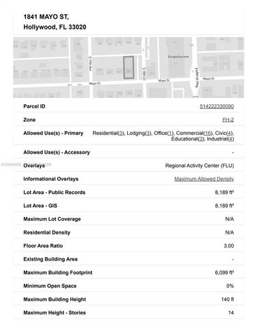 1841 Mayo St, Hollywood, FL 33020