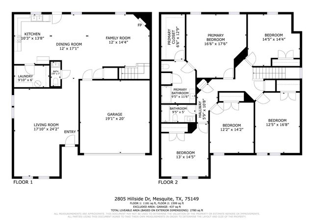 2805 Hillside Drive, Mesquite, TX 75149