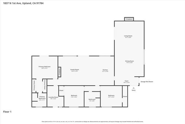 1837 N 1st, Upland, CA 91784