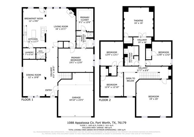 1088 Appaloosa Circle, Fort Worth, TX 76179
