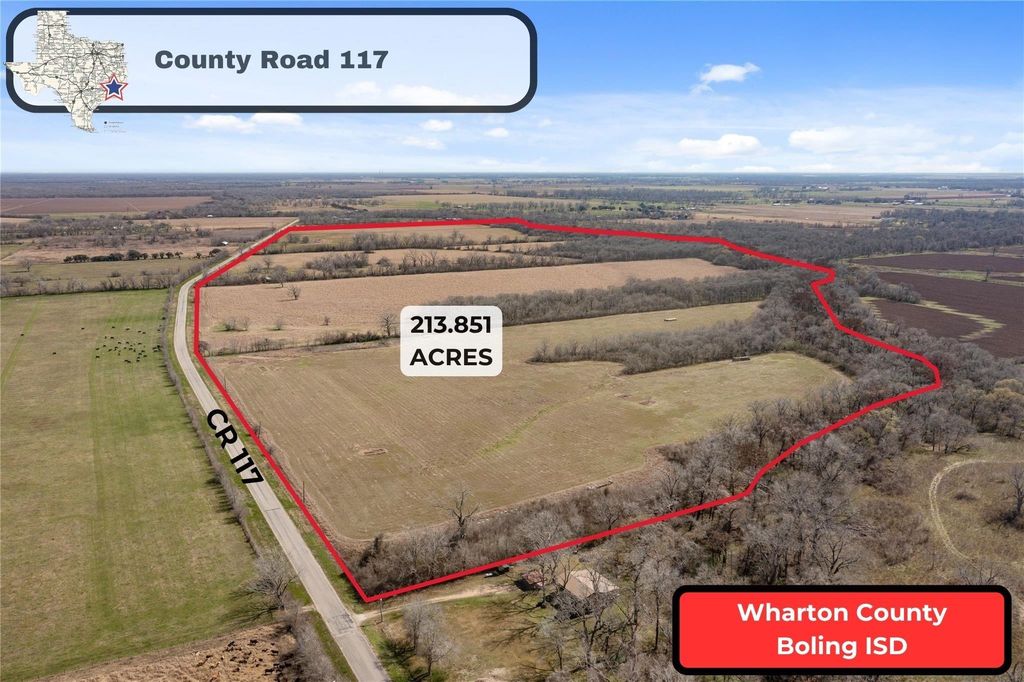 Tract 6 Cr 117, Hungerford, TX 77448