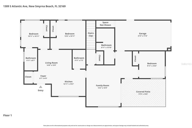 1309 S ATLANTIC AVENUE, New Smyrna Beach, FL 32169