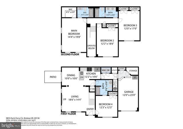 9855 EARLS FERRY CIR, Bristow, VA 20136