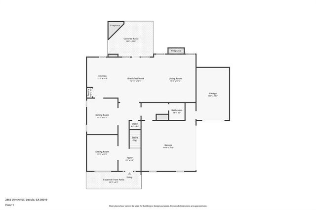 2855 Olivine Drive, Dacula, GA 30019