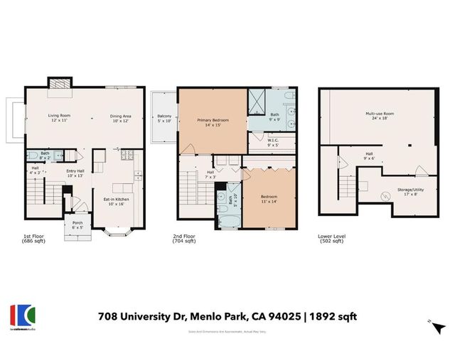 708 University Drive, Menlo Park, CA 94025