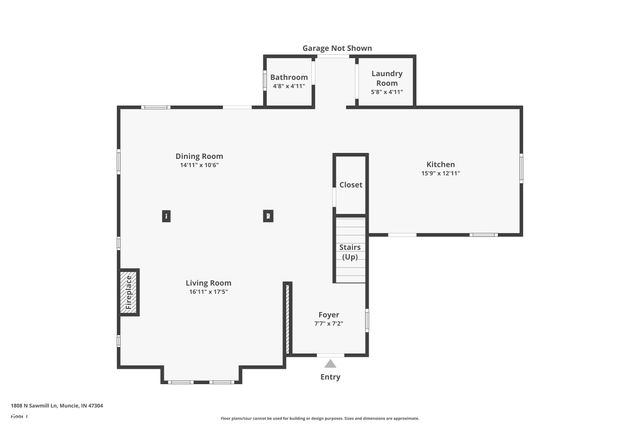 1808 N Sawmill Lane, Muncie, IN 47304