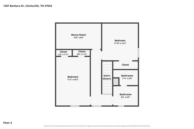 1307 Barbara Dr, Clarksville, TN 37043