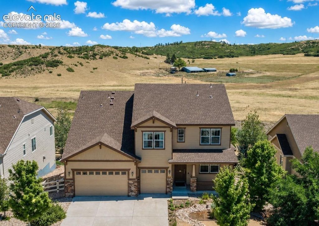 5728 Clover Ridge Circle, Castle Rock, CO 80104 — exterior