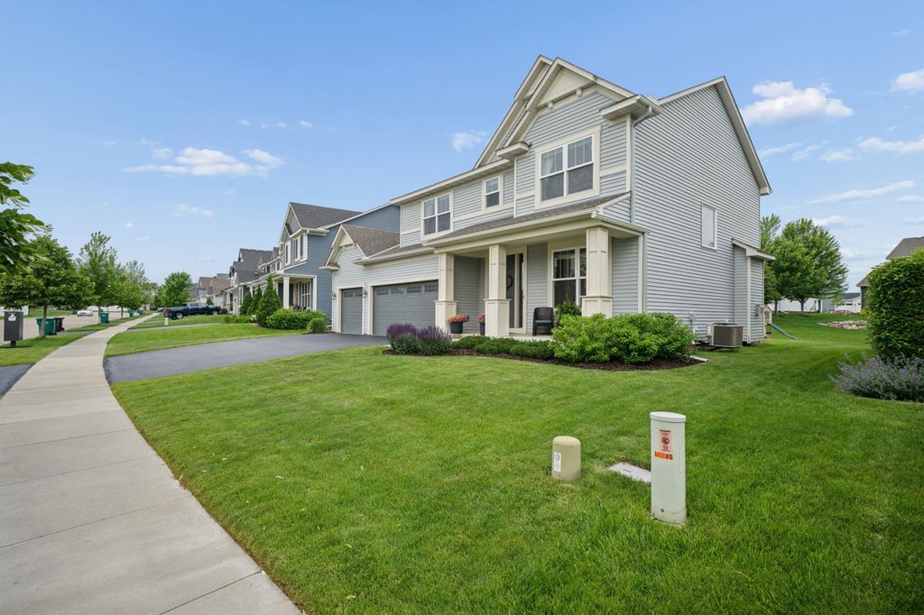 1416 Copper Hills Drive, Carver, MN 55315 — exterior