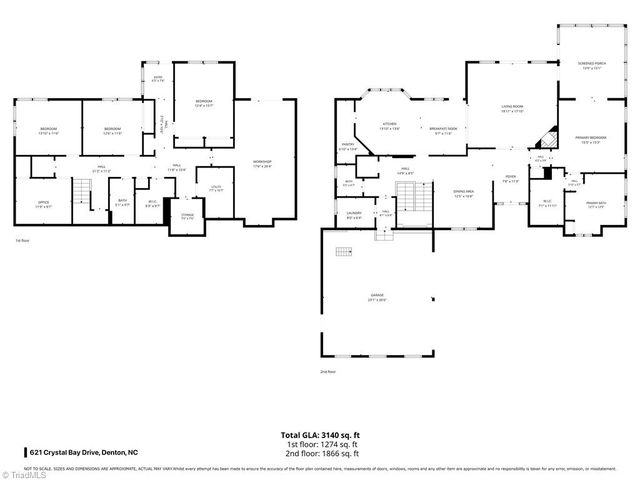621 Crystal Bay Drive, Denton, NC 27239