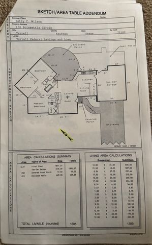 100 Poinsetta Circle, Terrell, TX 75160