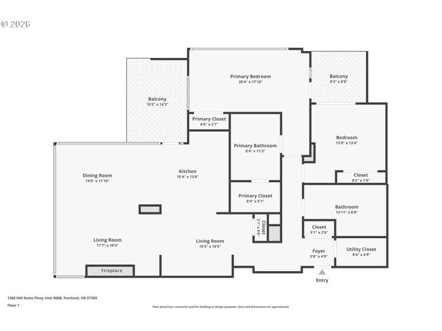 1260 Nw NAITO Pkwy 908B, Portland, OR 97209