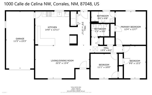 1000 Calle De Celina NW, Corrales, NM 87048