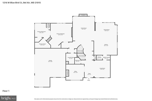 1216 BLUEBIRD CT W, Bel Air, MD 21015