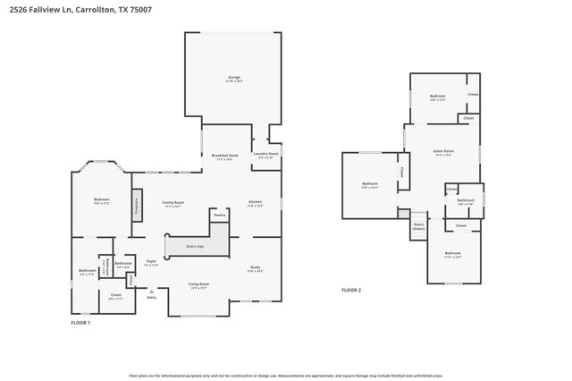2526 Fallview Lane, Carrollton, TX 75007