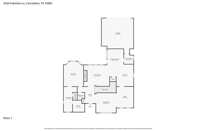 2526 Fallview Lane, Carrollton, TX 75007