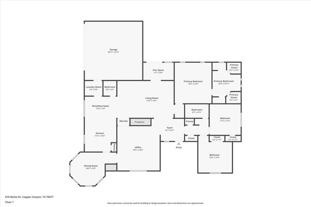 810 Waite Drive, Copper Canyon, TX 75077