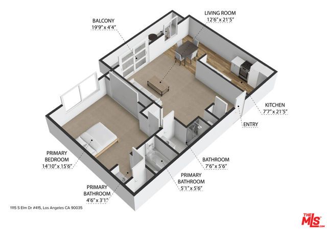 1115 S Elm Drive 415, Los Angeles, CA 90035