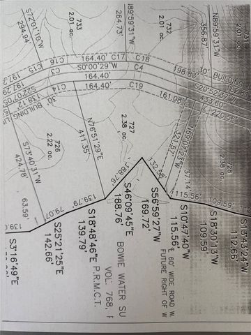 Lot 727 Sandstone Court, Sunset, TX 76270