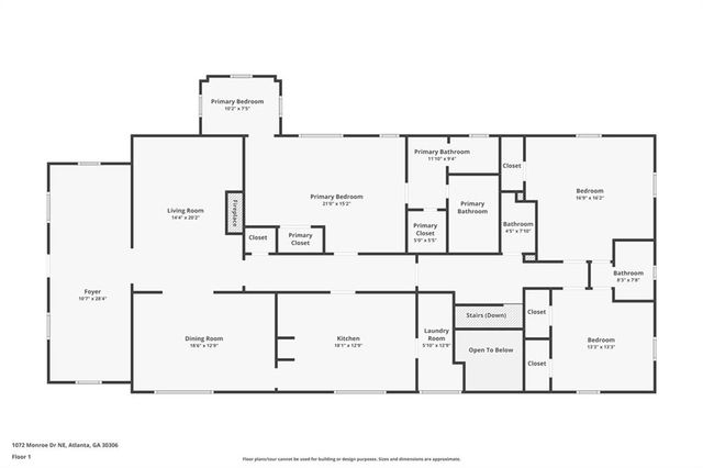 1072 Monroe Drive NE, Atlanta, GA 30306