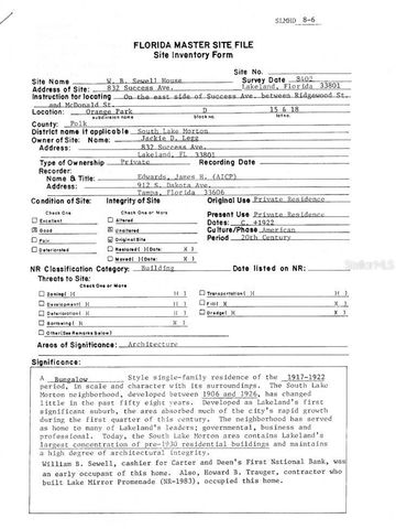 832 SUCCESS AVENUE, Lakeland, FL 33801