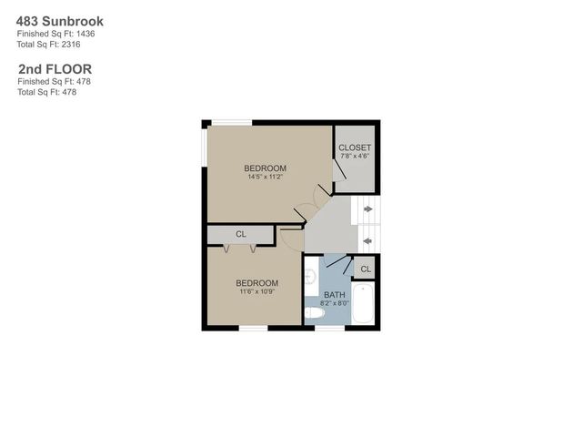 483 Sunbrook Street Se, Gaines Twp, MI 49508