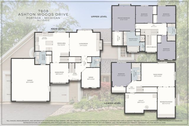7808 Ashton Woods Drive, Portage, MI 49024