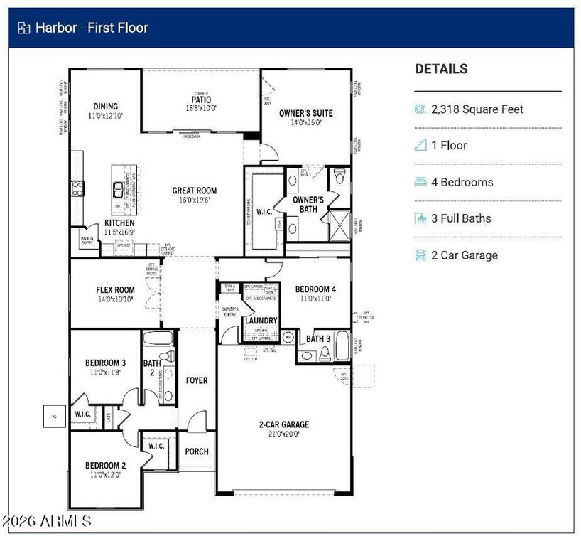14842 W WHITEHORN Way, Surprise, AZ 85387 — photo 2
