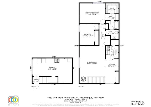 8333 COMANCHE Road NE 16-D, Albuquerque, NM 87110