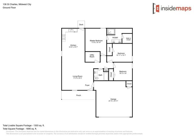 138 Saint Charles Way, Midwest City, OK 73130