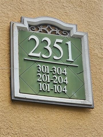 2351 W Preserve Way 202, Miramar, FL 33025