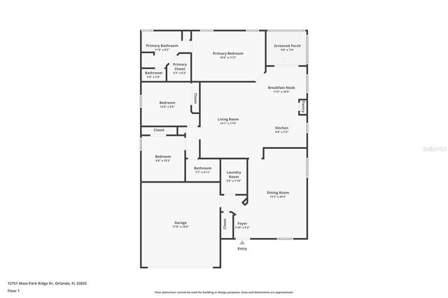 12751 MOSS PARK RIDGE DRIVE, Orlando, FL 32832