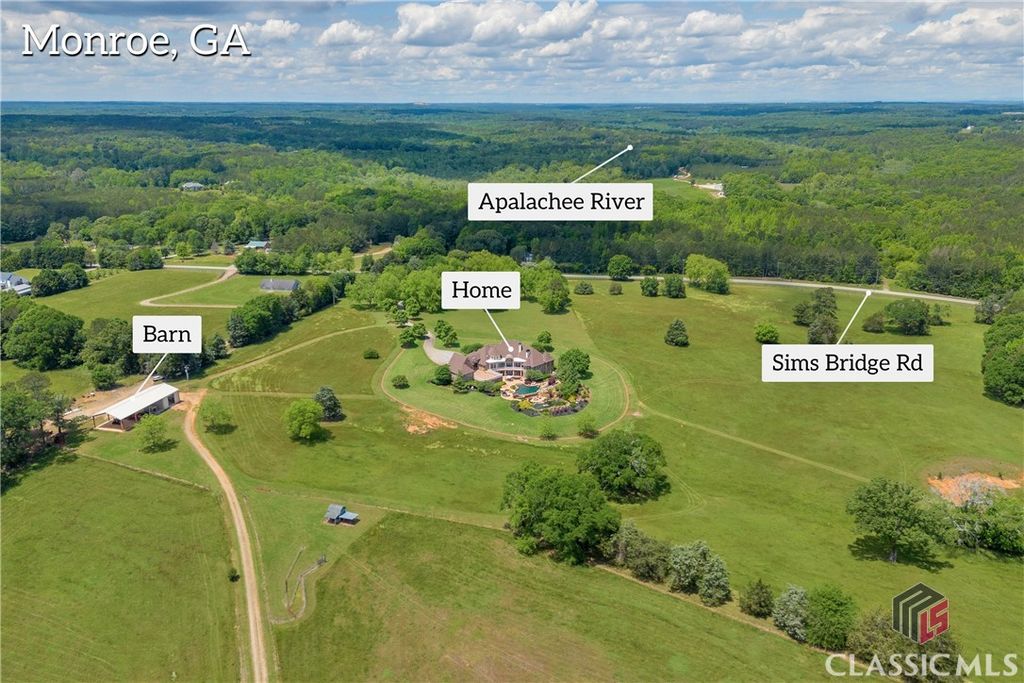 Image 9 of property listing at 3881 Sims Bridge Road, Monroe, GA 30656
