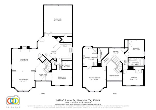 1629 Colborne Drive, Mesquite, TX 75149